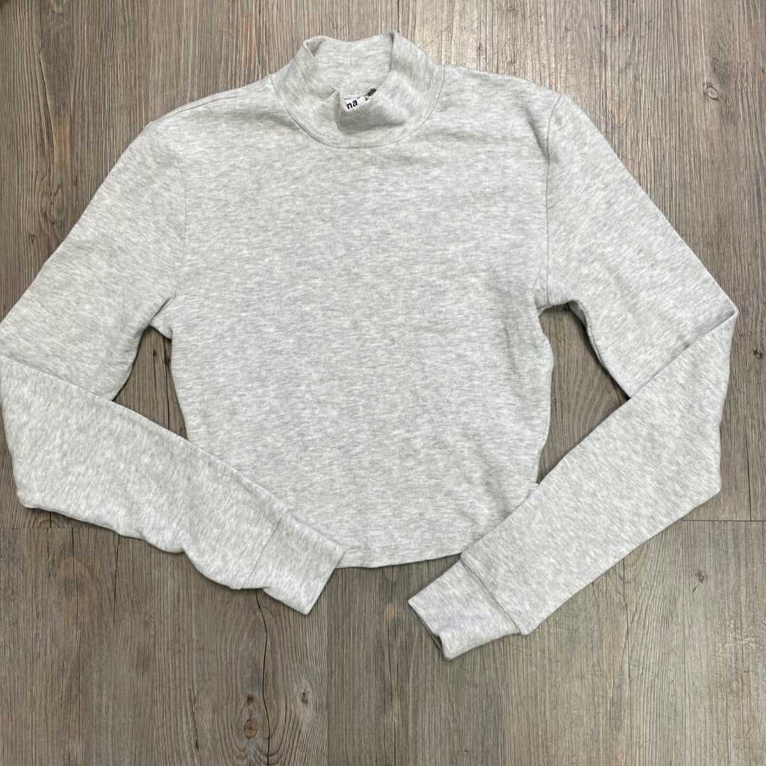 Grey TNA Long Sleeve Top, Smal