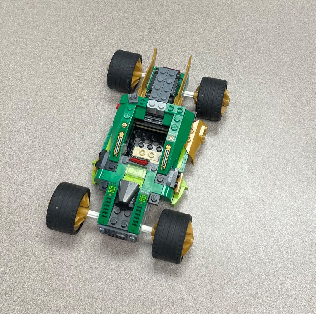 Grey Lego Monster Jam Truck