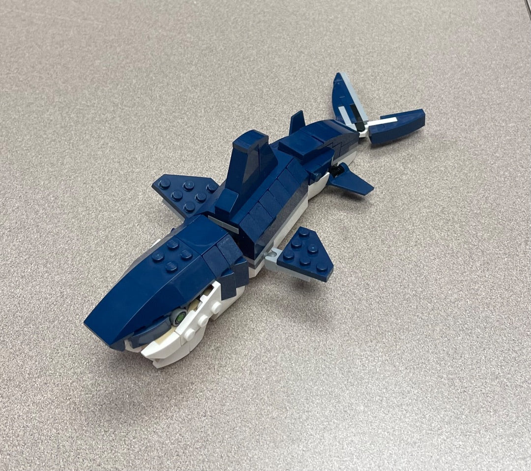 Grey Lego Monster Jam Truck