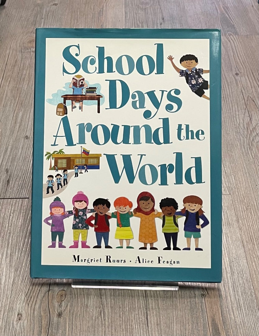 Multi Colour School Days Around THe World, Hardcover