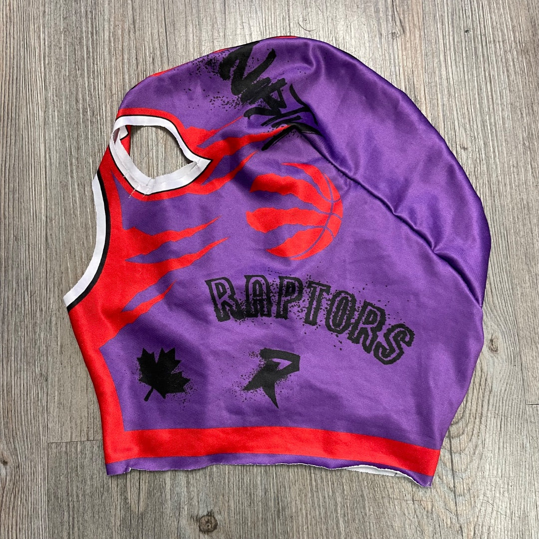 Multi Colour Raptors Wrestling Mask, One Size
