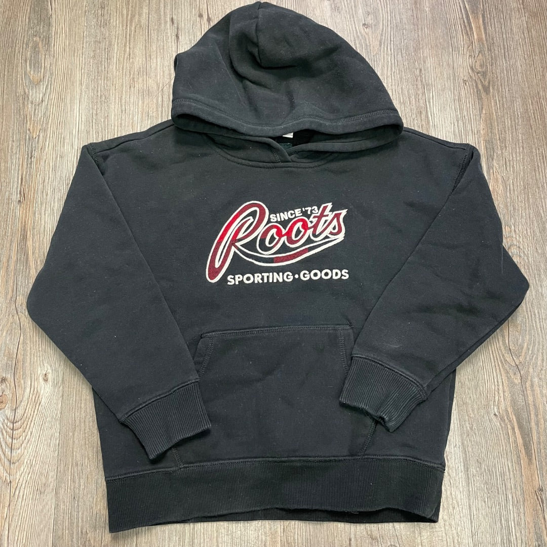 Black Roots Pullover Hoodie, 7-8Y