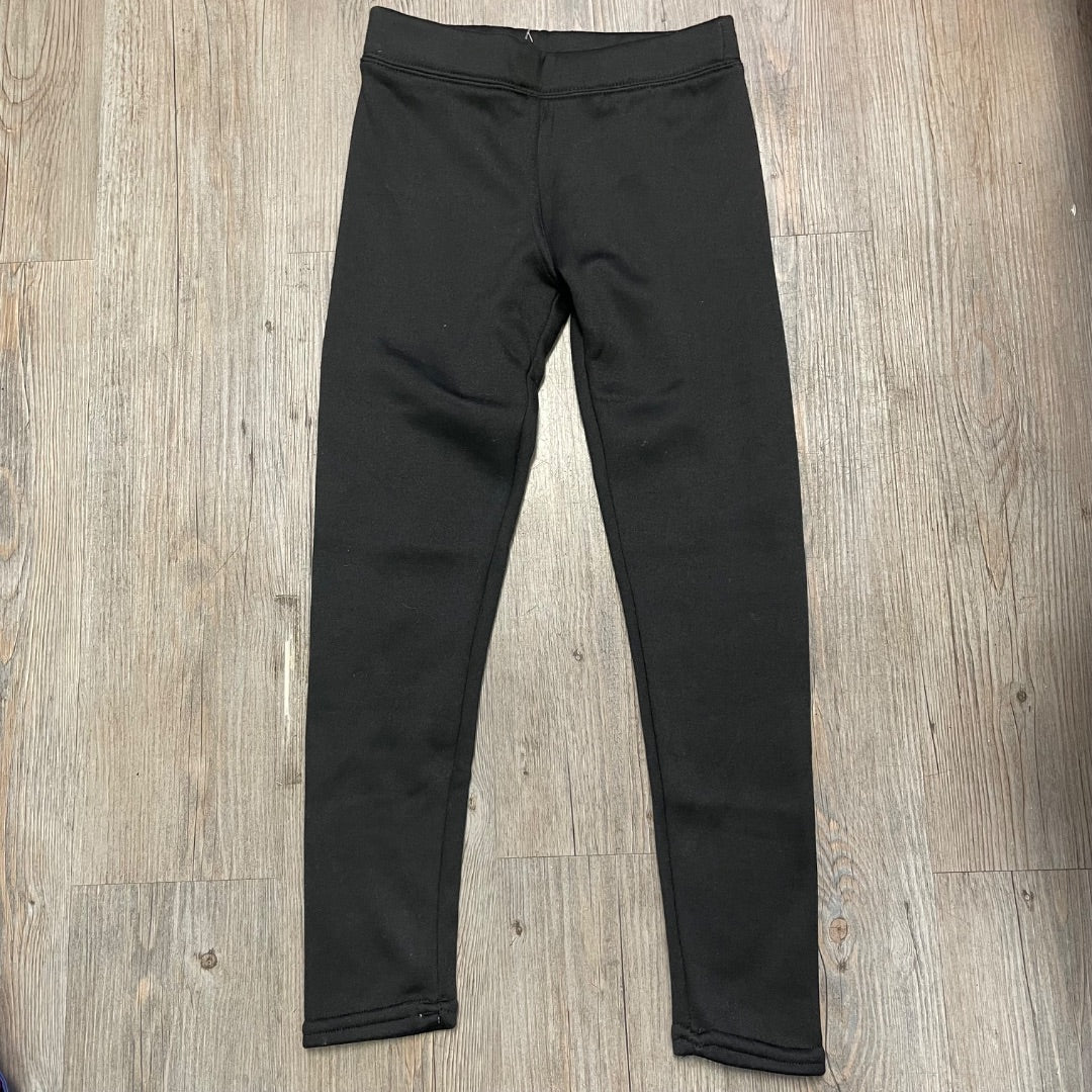 Black Shosho Lined Legging, 10-12Y