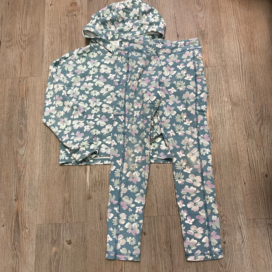 Floral Oshkosh 2PC Clothing Set, 8Y