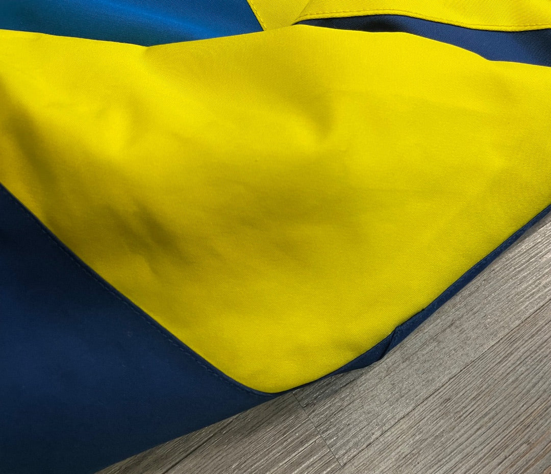 Blue,Yellow Spyder Ski Jacket, 14Y