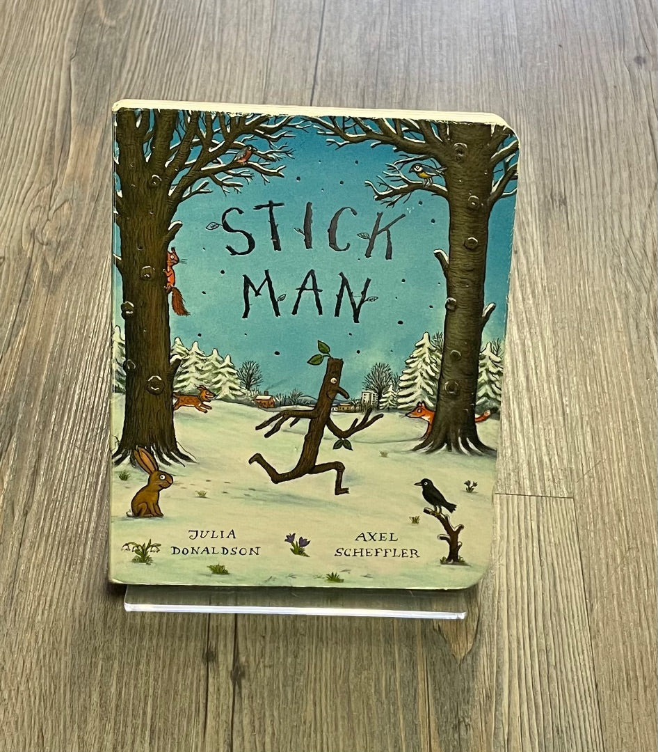 Multi Colour Stick Man, Boardbook