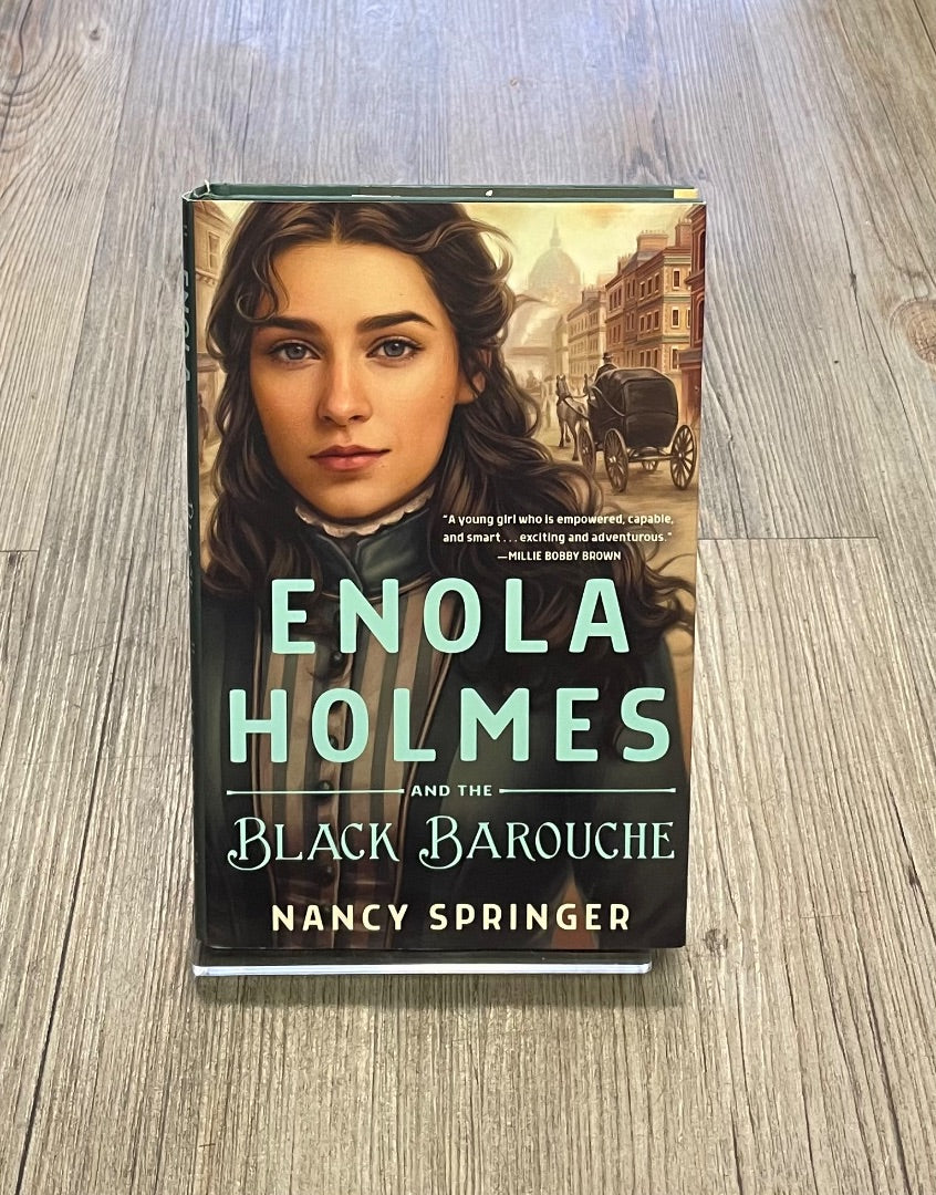 Multi Enola Holmes And The Black Barouche, Hardcover