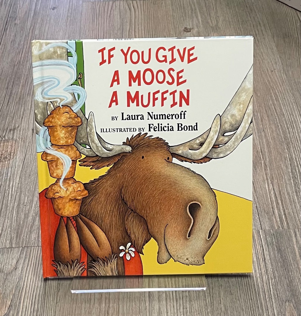 Multi Colour If You Give A Moose A Muffin, Hardcover