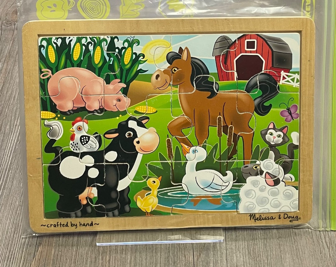 M&D Wooden Jigsaw Puzzle, 3Y+