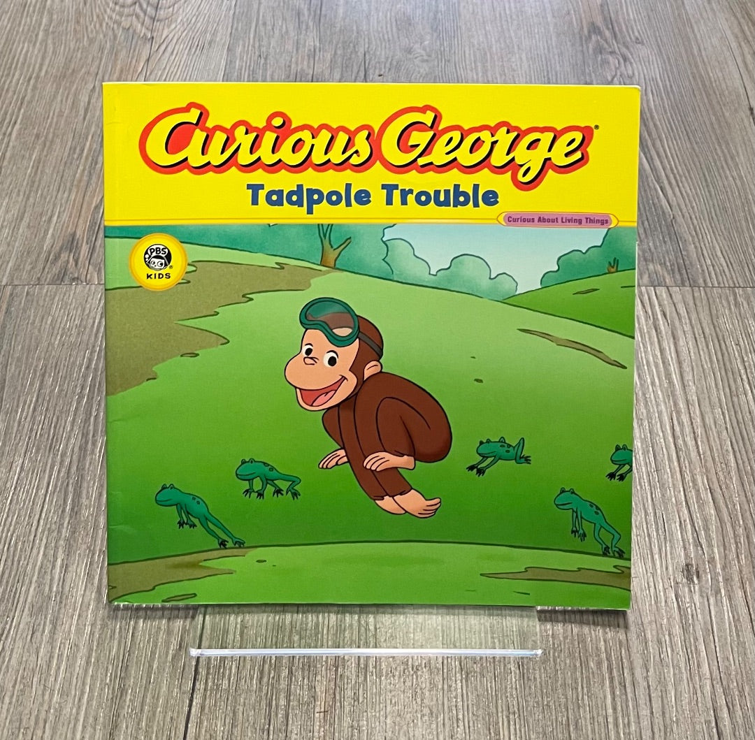 Yellow Curious George Tadpole Trouble, Paperback