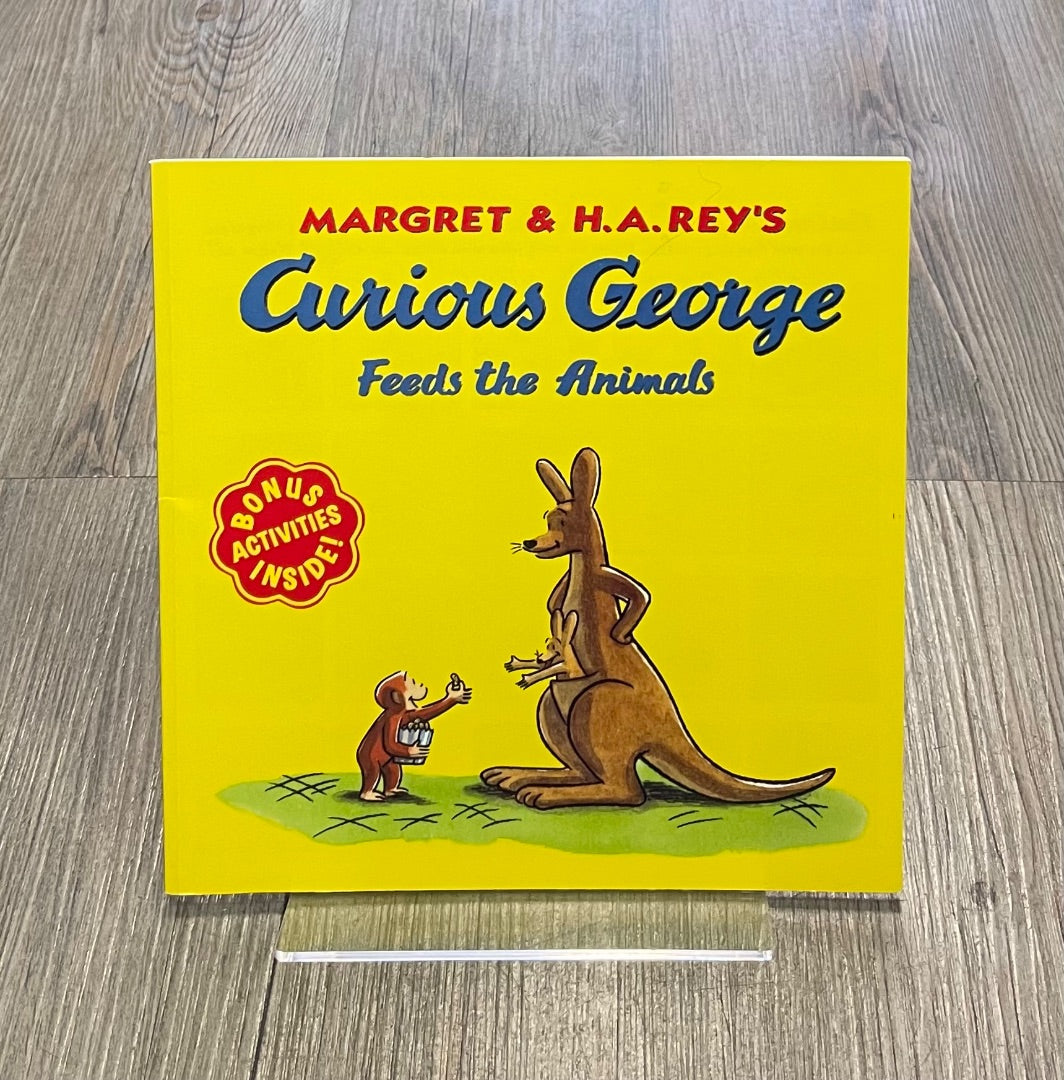 Yellow Curious George Feeds the Animals, Paperback