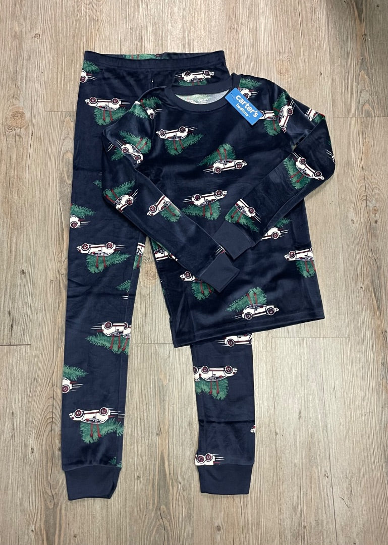Multi Colour Carters 2PC Holiday PJ Set, 10Y