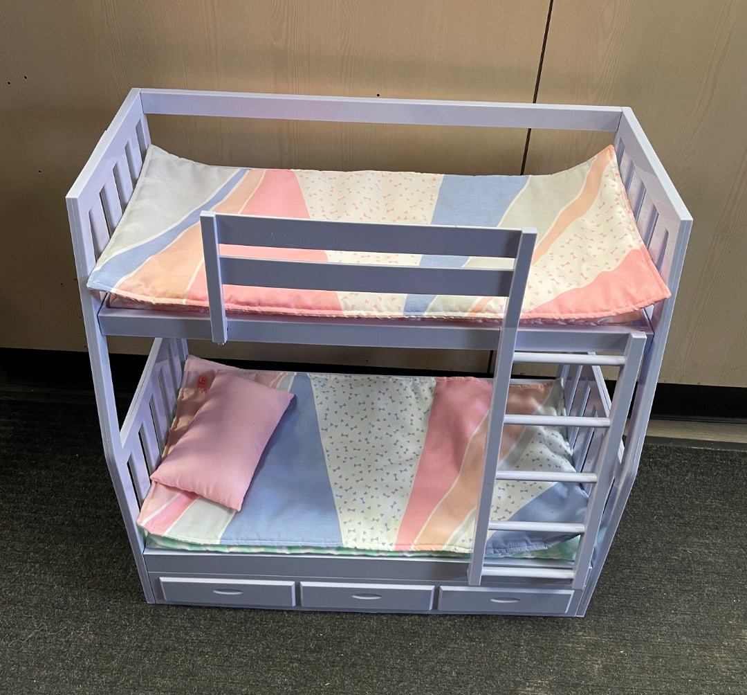 Lavender Our Generation Doll Bed