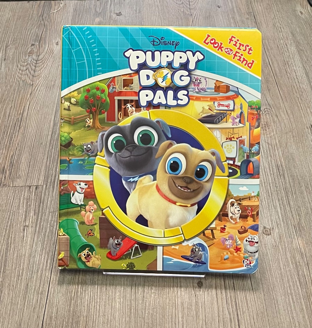 Multi Colour Look and Find Puppy Dog Pals, Boardbook