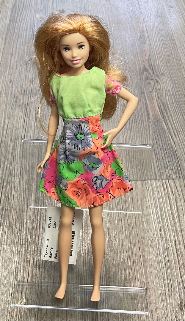 Floral Barbie Freckles, 11 inch