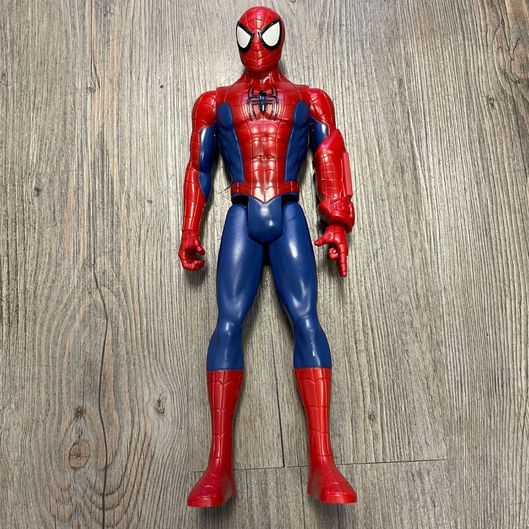 Red Blue Spiderman Action Figure, 11 inch
