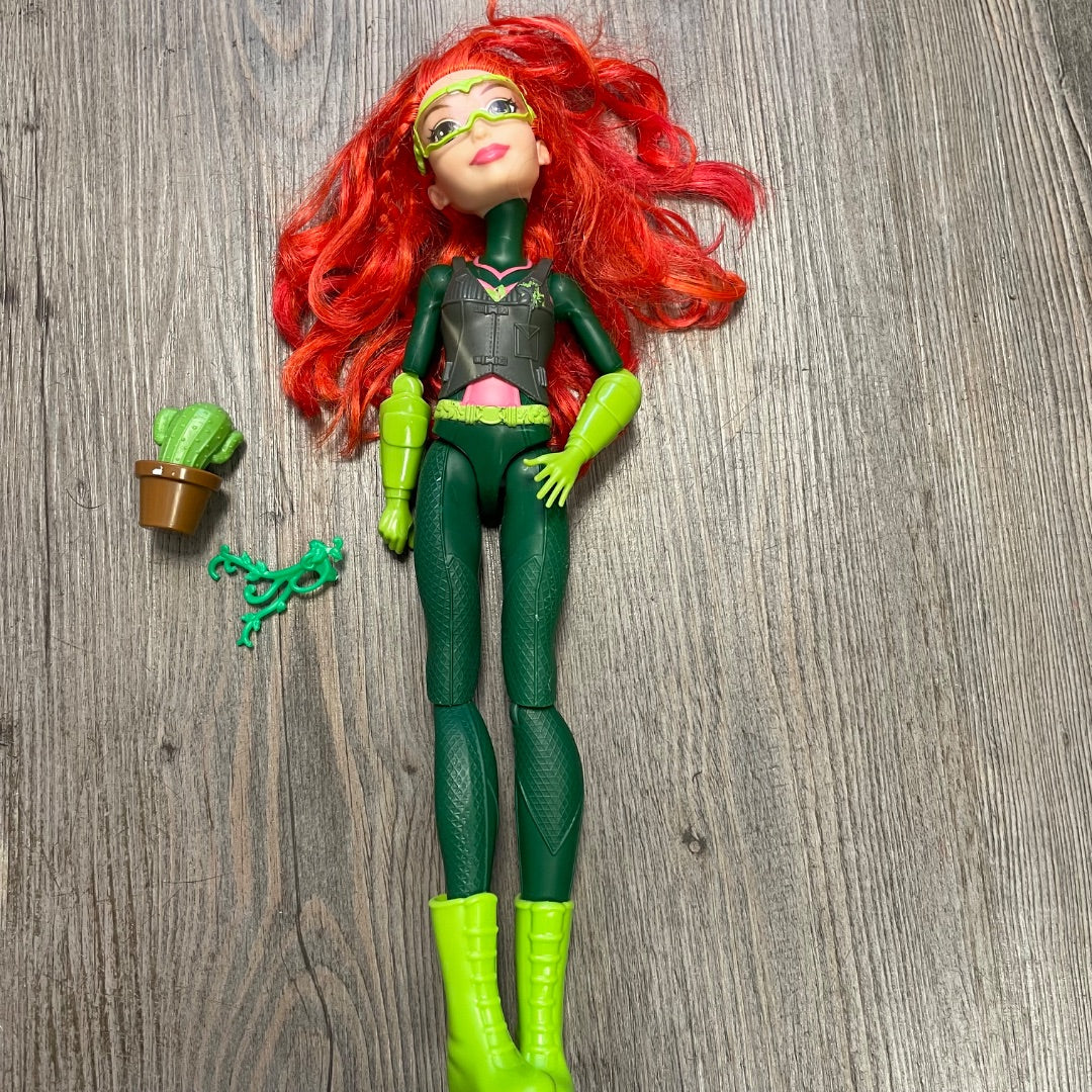 Orange Hair Poison Ivy Doll Action Figure, 12 inch