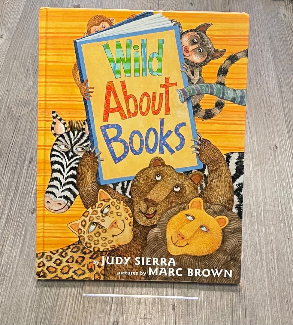 Multi Colour Wild About Books, Hardcover