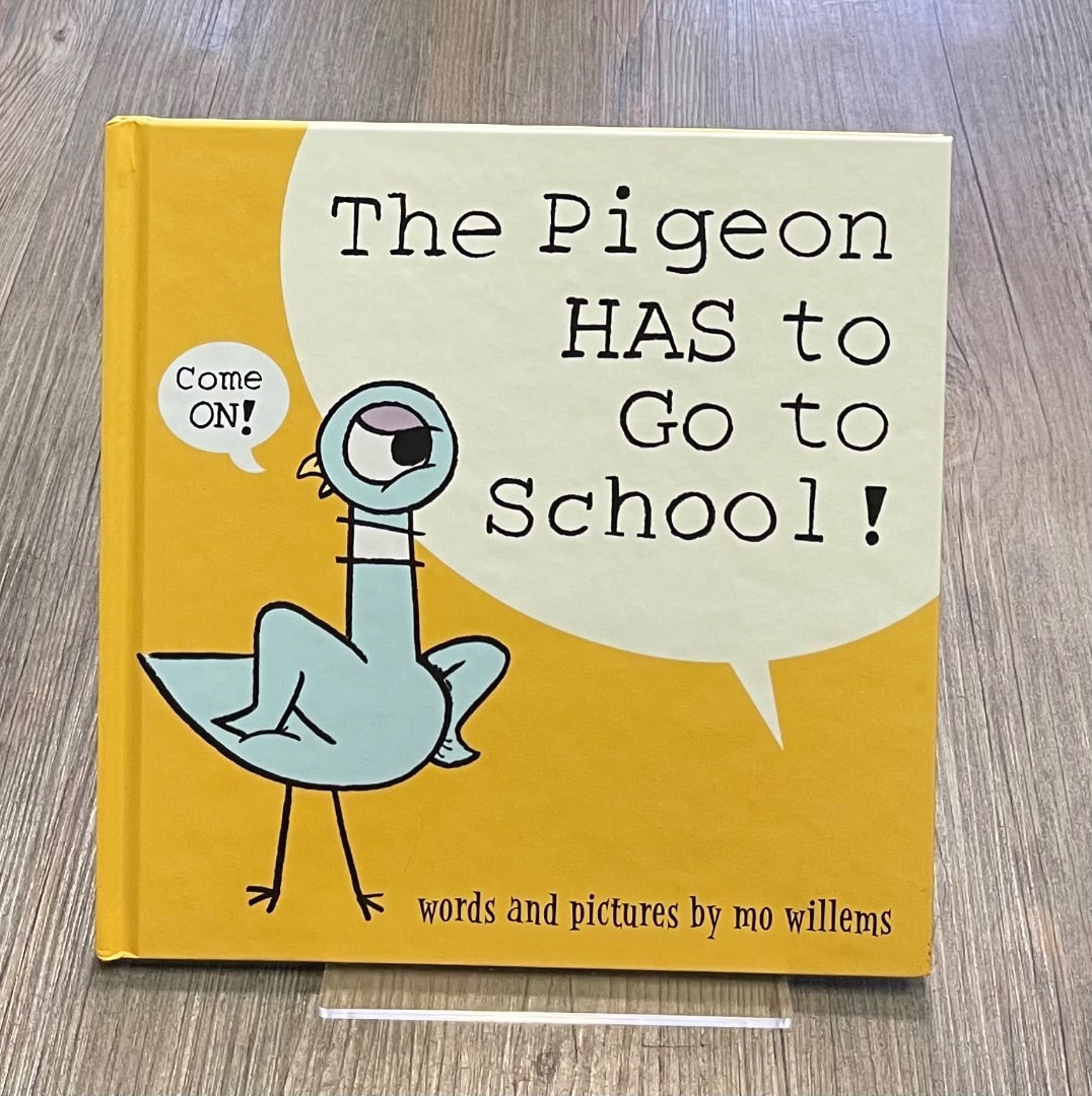 Multi Colour The Pigeon Has To Go To School, Hardcover