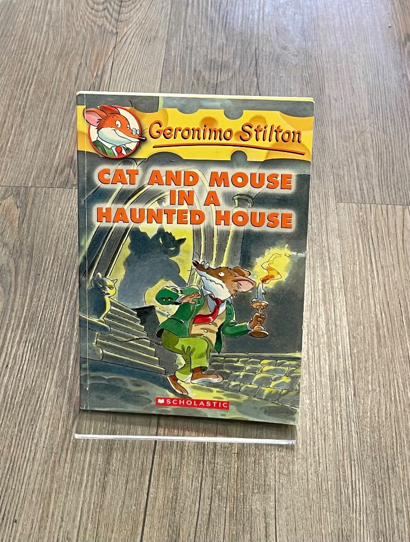 Multi Colour Geronimo Stilton Cat And Mouse In A Haunted House, Paperback