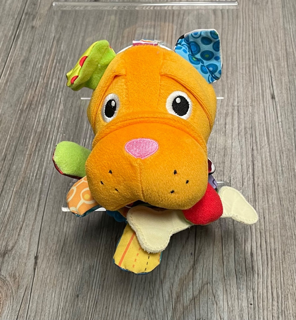 Orange Lamaze Shiver The Shar Pei Puppy, Pre-owned