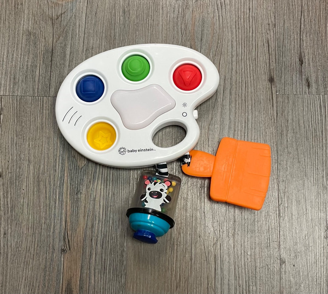 Multi Baby Einstein Pop Pallete Popper Sensory, Pre-owned