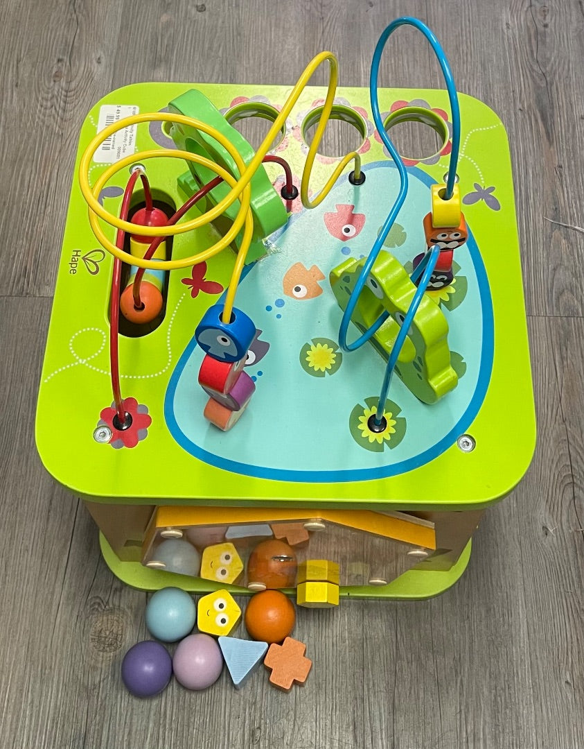 Multi Hape Activity Cube, Pre-owned