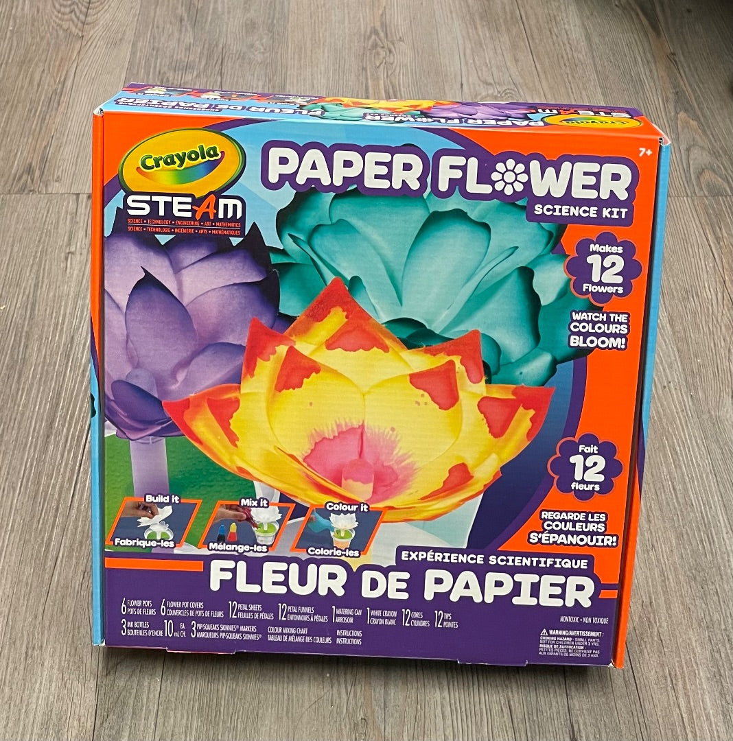 Multi Colour Crayola Paper Flower, 7Y+