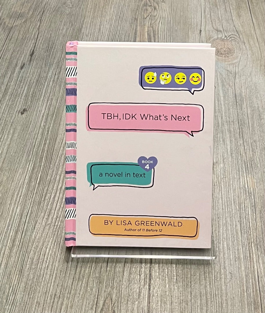 Multi Colour TBH, IDK What's Next #4, Hardcover