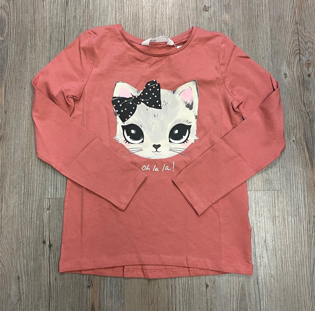 Dustyrose H&M LS Top, 6-8Y