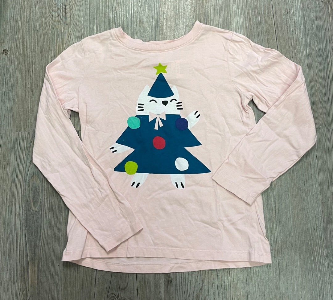 Pink Hanna Anderson LS Top, 8Y