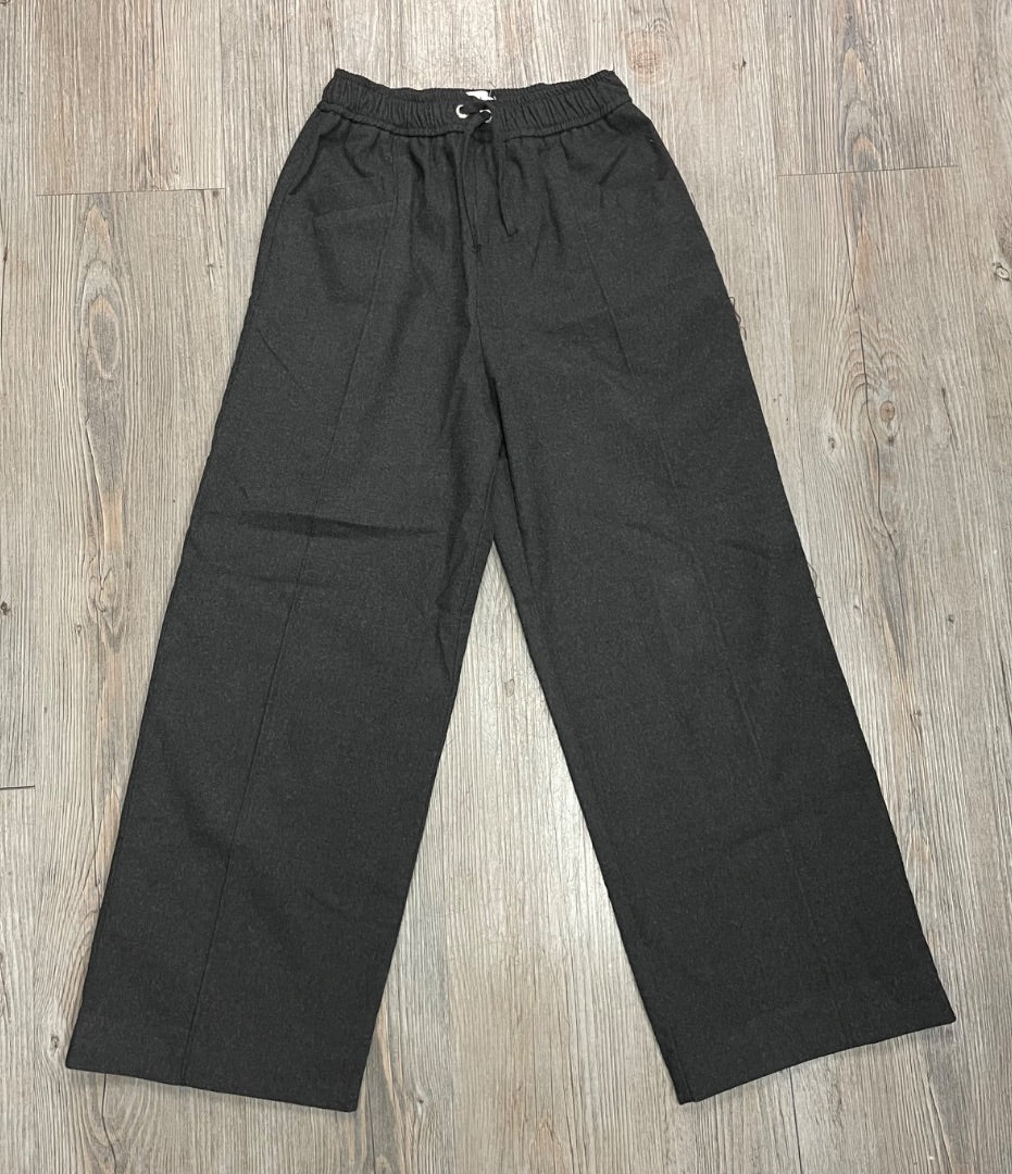Black Zara Wide Leg Pants, 9Y