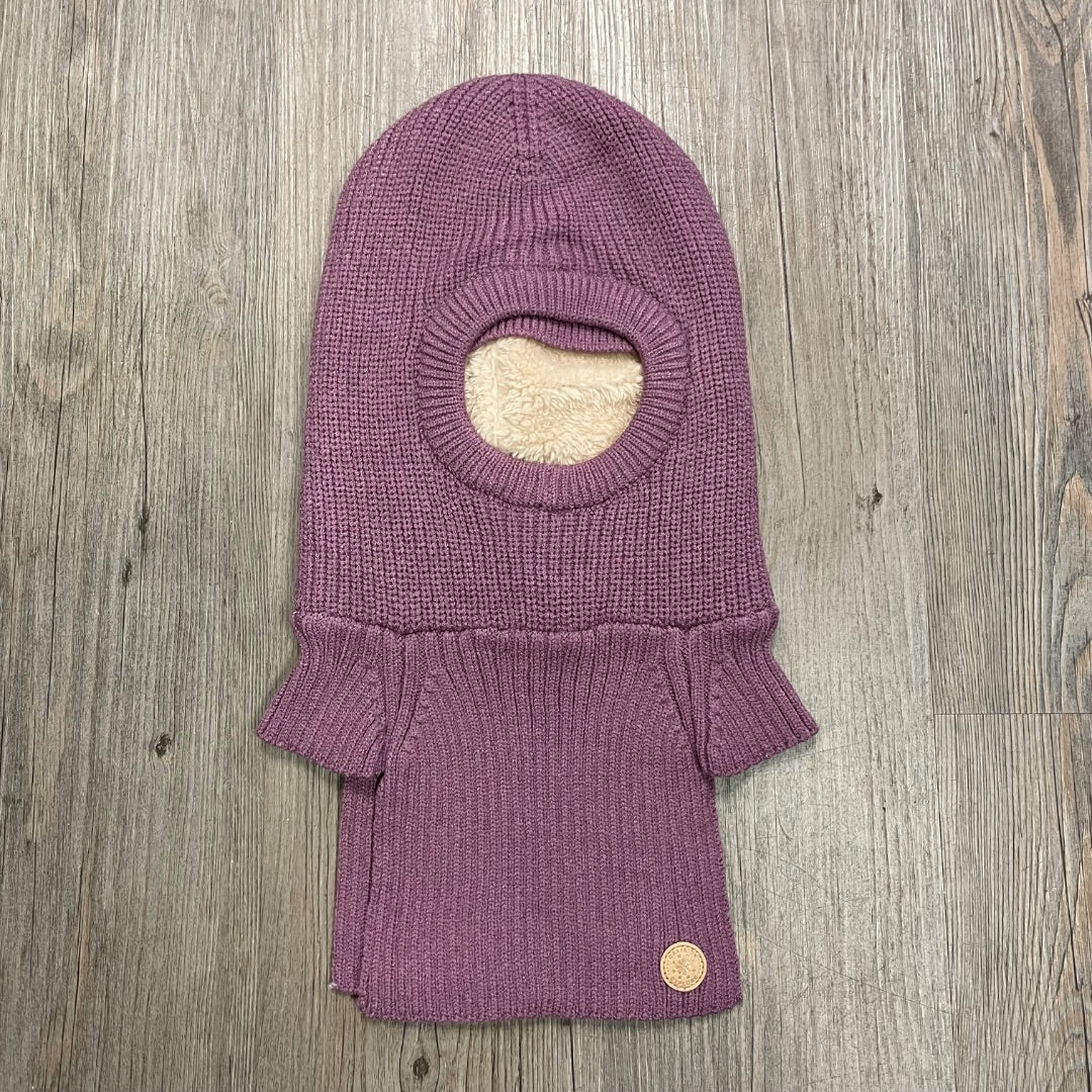 Orchid CaliKids Knit Fur Lined Balaclava Dino, 2-5Y