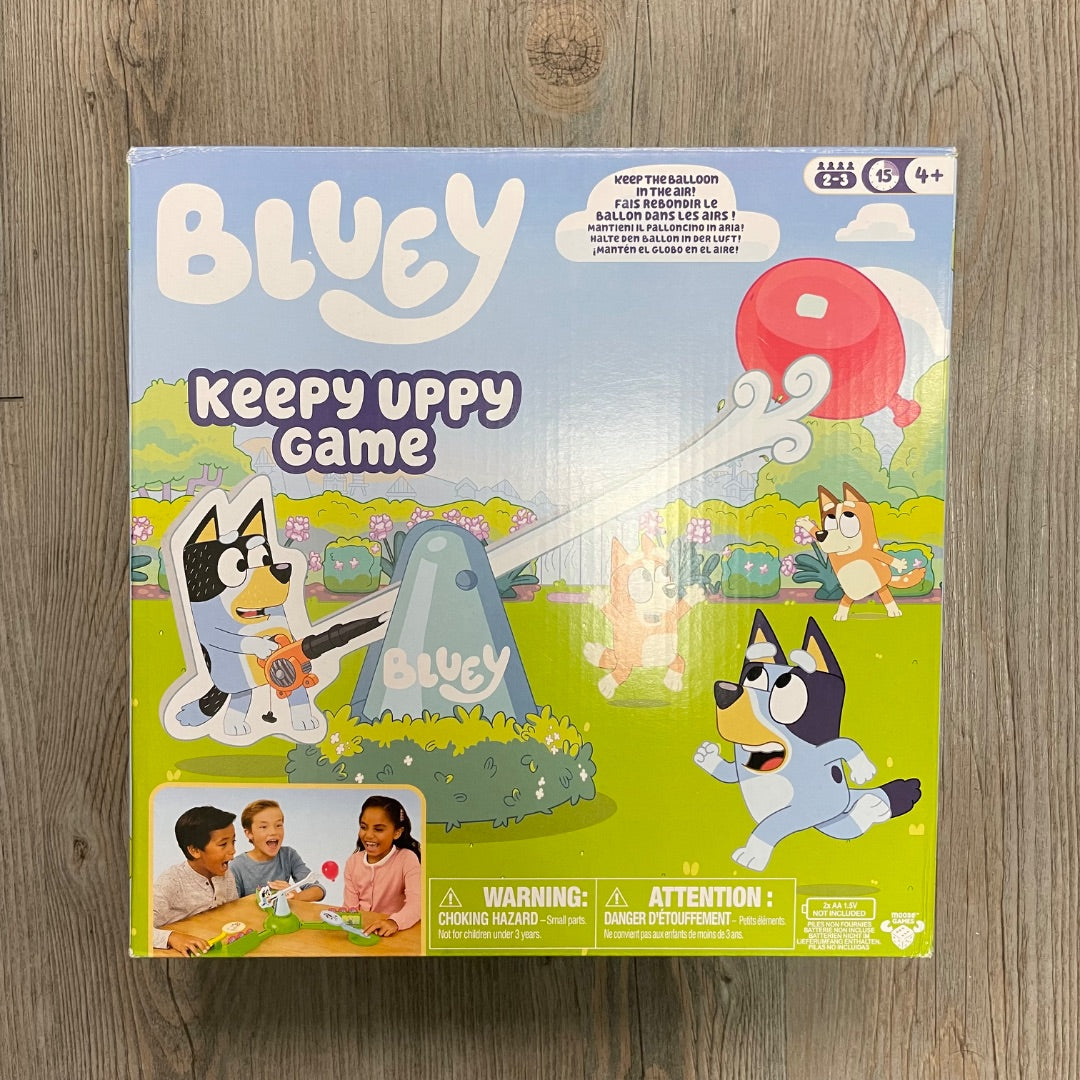 Blue Bluey Keepy Uppy Game, Complete 4Y+
