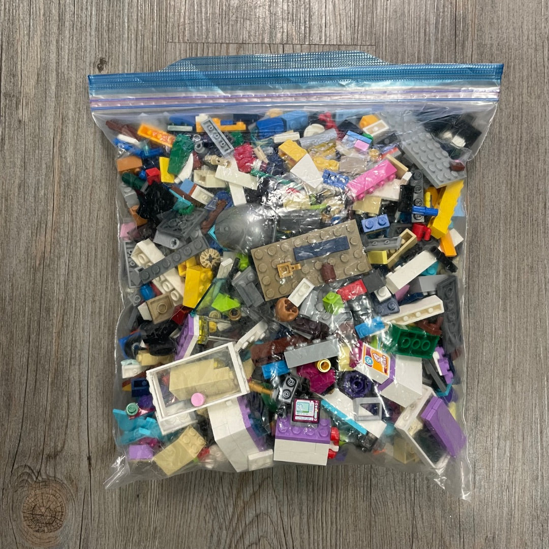 Multi Colour Assorted Bag Of Lego