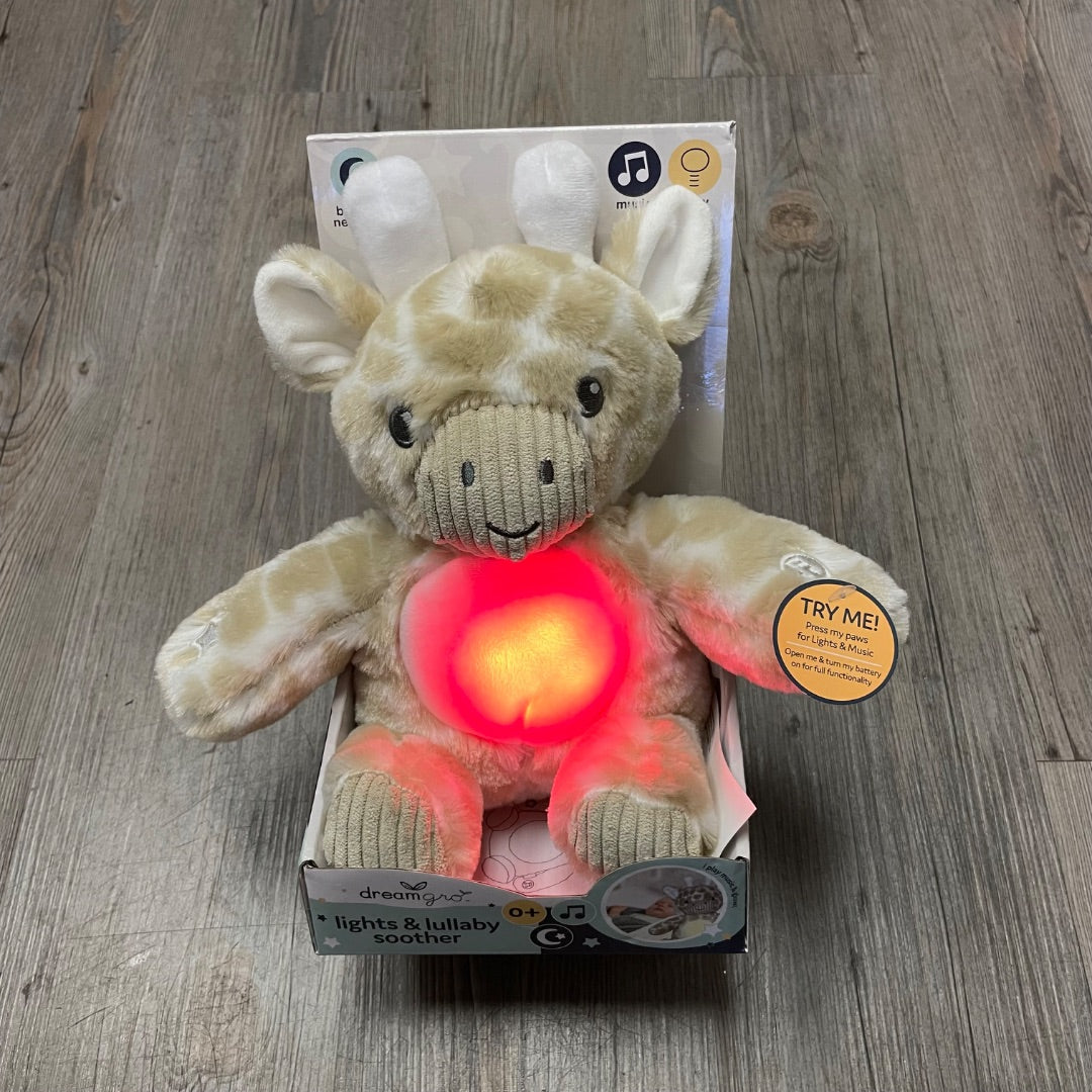 Grey Dreamgro lights & Lullabye soother, Newborn