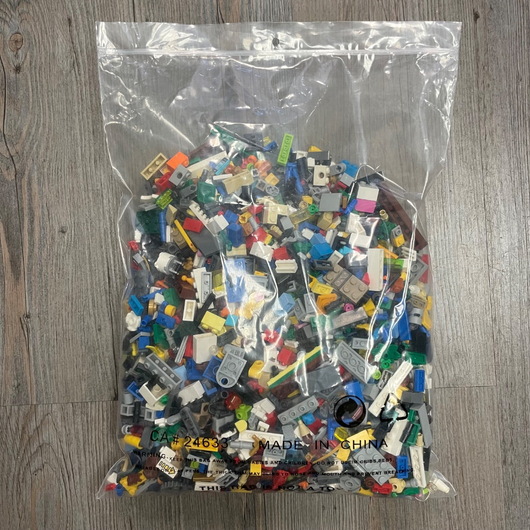 Multi Colour Assorted Bag Of Lego