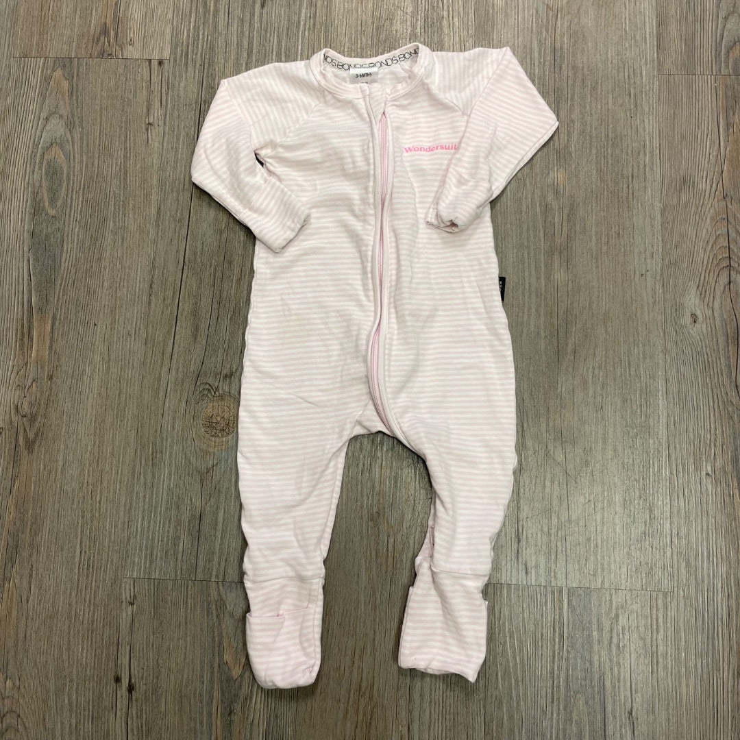 Pink Wondersuit Bonds Pj Onesie, 3-6M