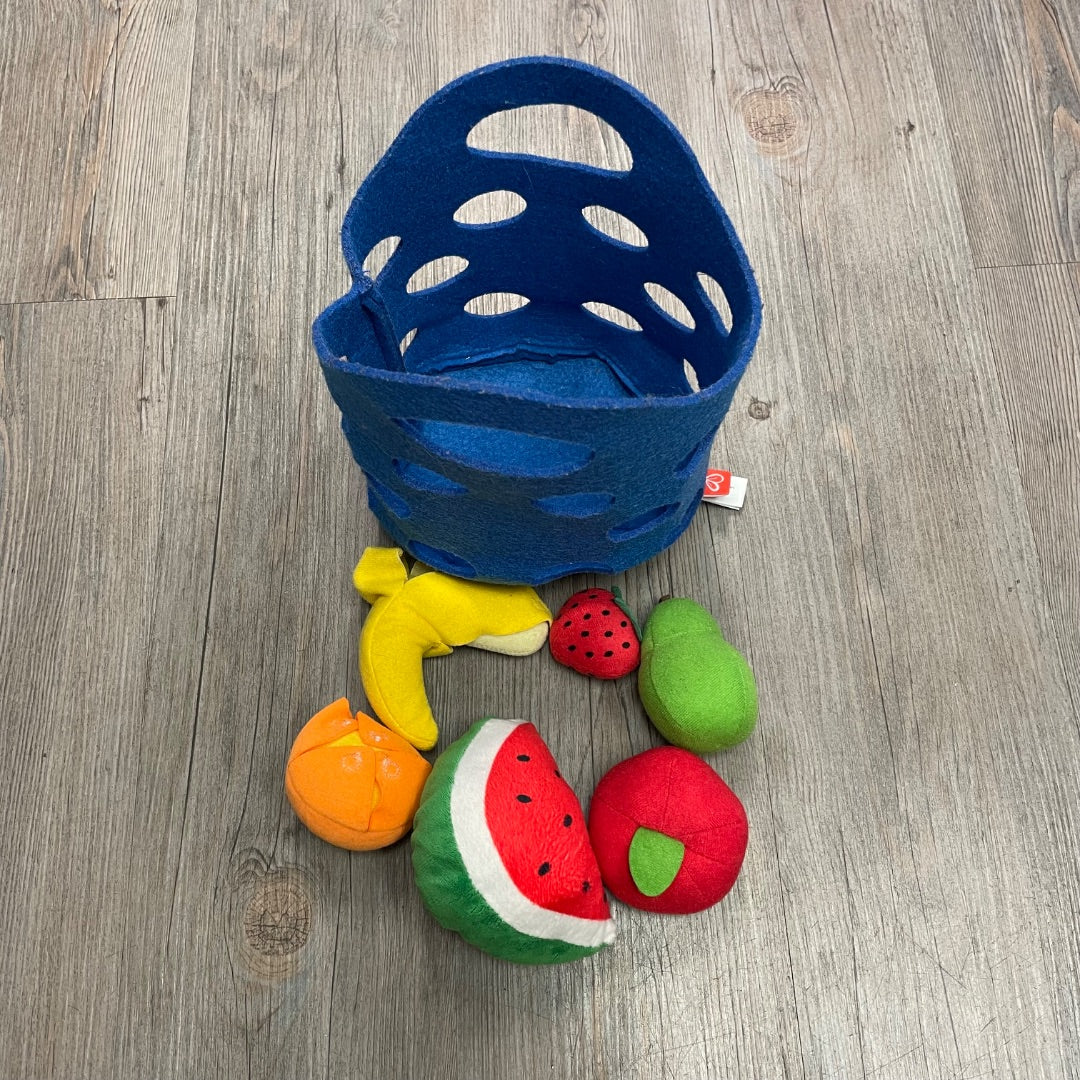 Multi Colour Hape Assorted Fruit Basket, 3Y+