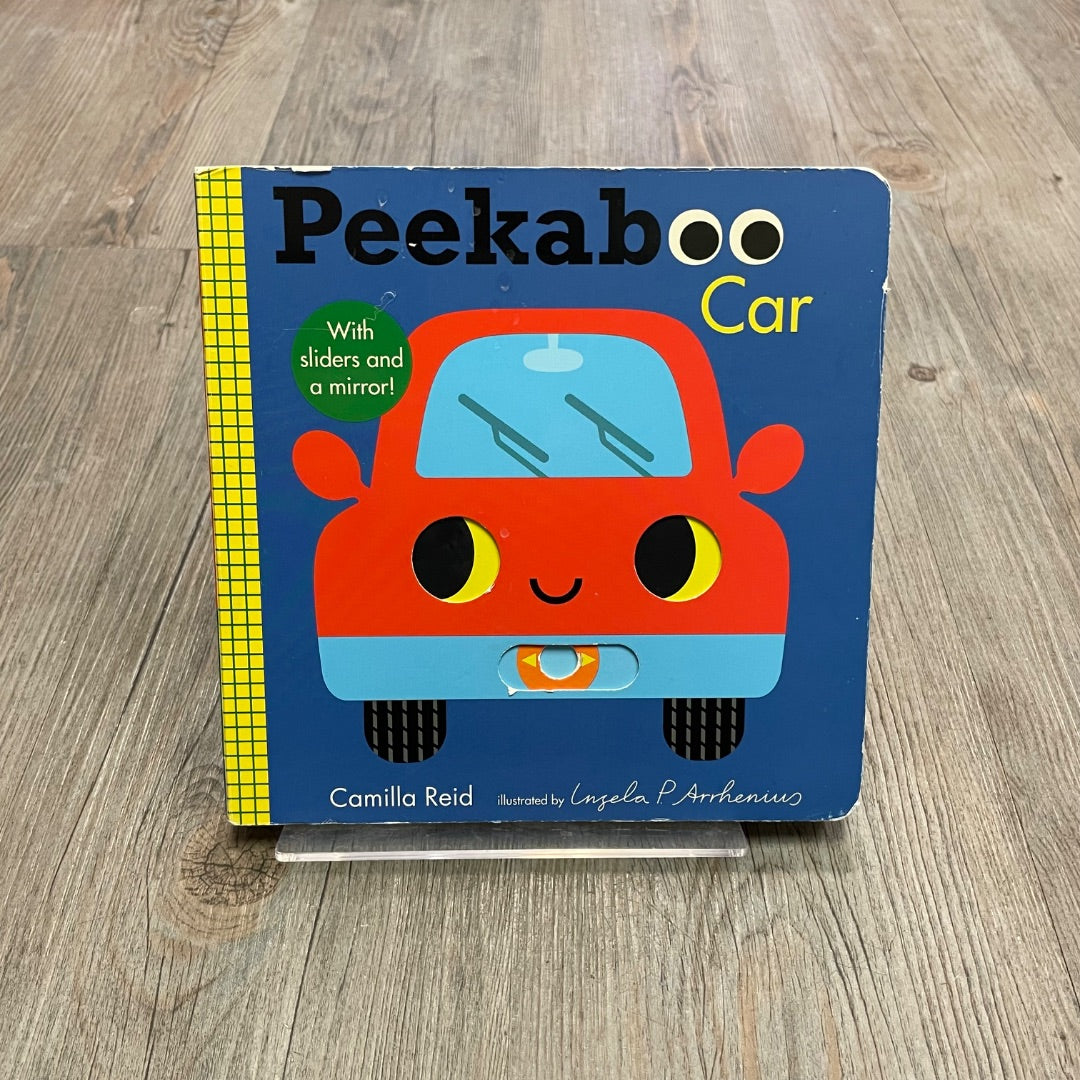 Multi Colour Peekaboo Car, Boardbook