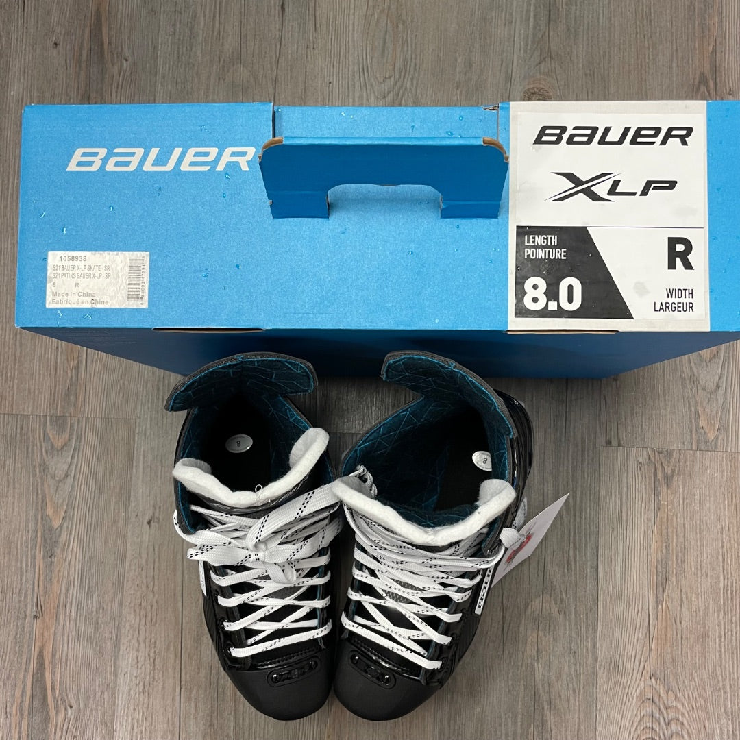 Black Bauer Hockey Skates, 8Y Adult