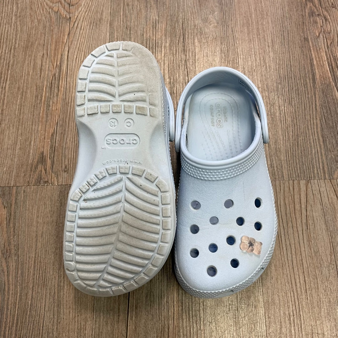 Blue Crocs Clog, 13Y