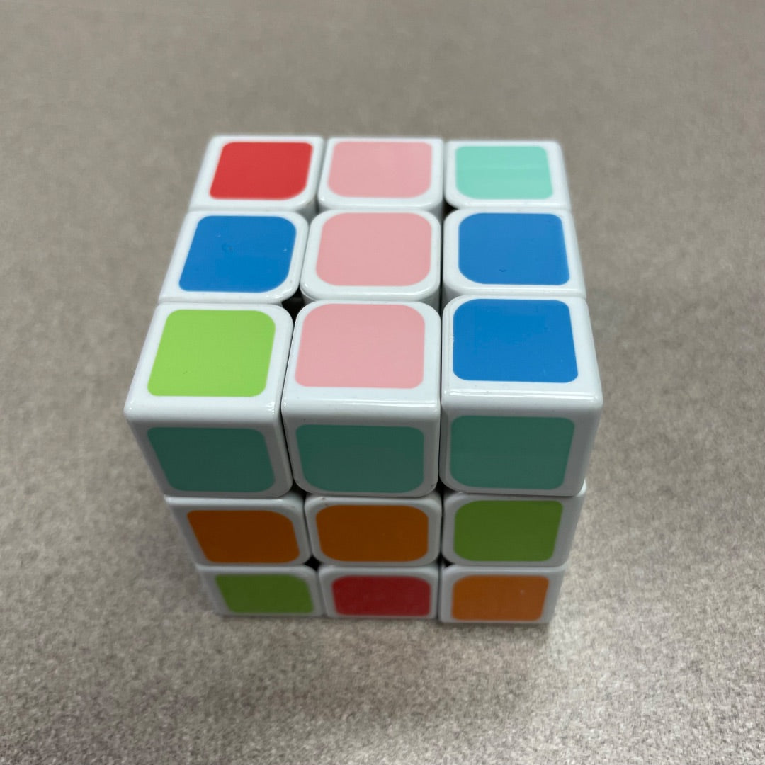Multi Colour Fidget Quick Cube, Pre-owned