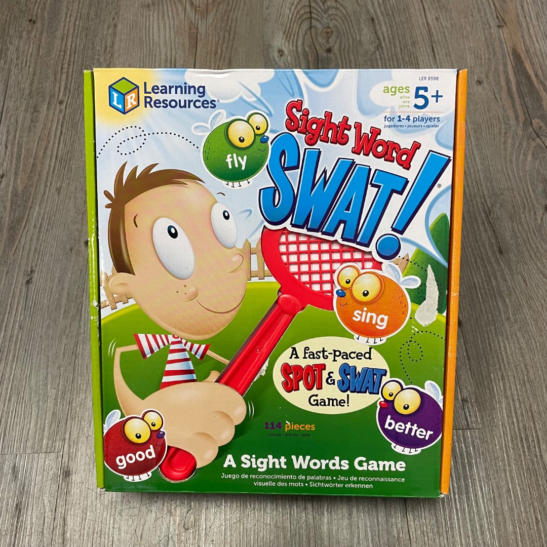 Multi Colour Learning Resources Sight Word Swat, 5Y+