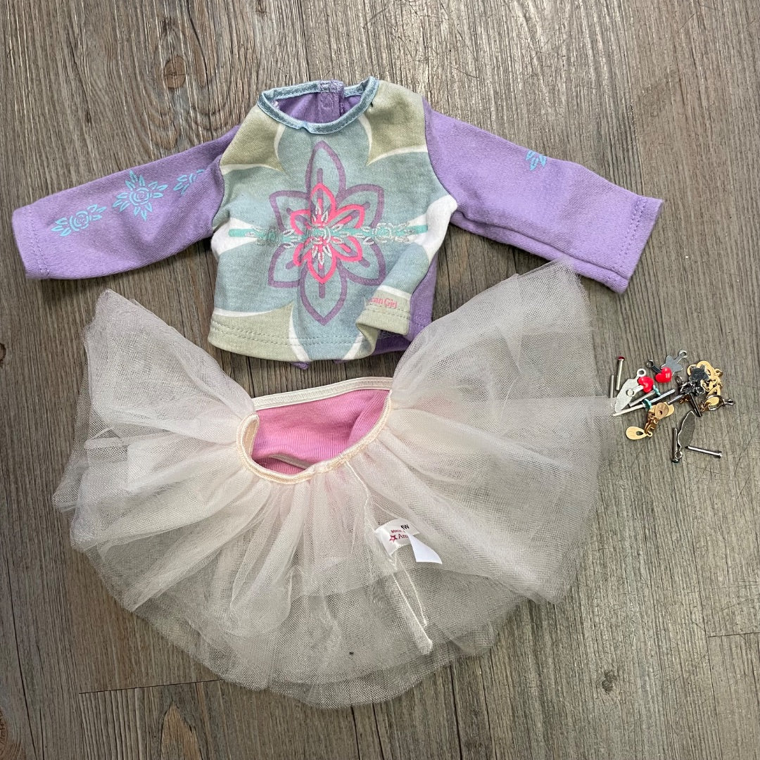 Lavender American Girl Doll Clothing + Accessories, 18 Inch Doll