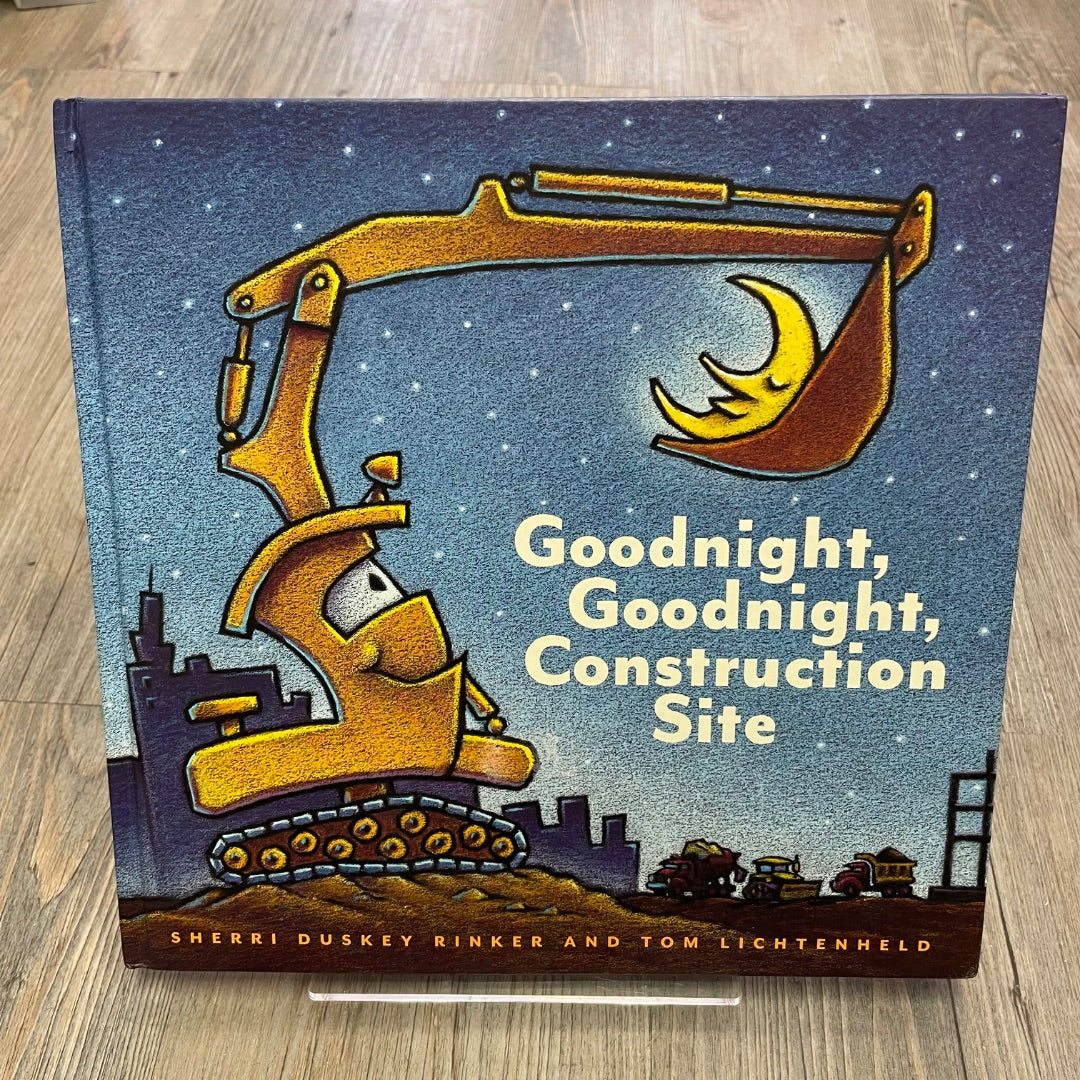 Multi Colour Goodnight,Goodnight Construction Site, Boardbook