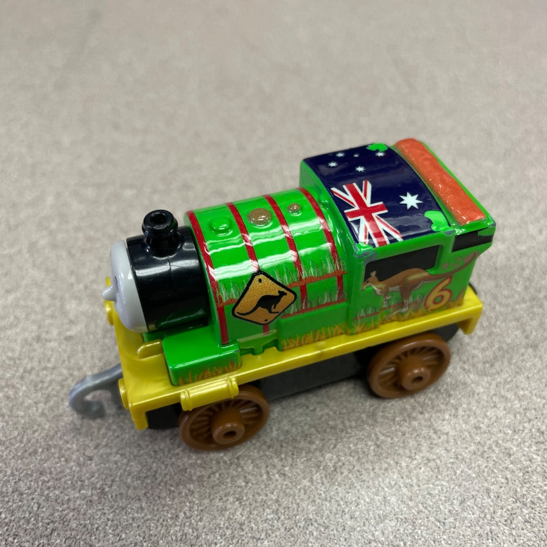 Green Diecast Train Percy, Pre-owned