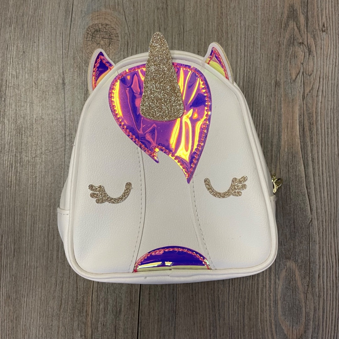 White Unicorn Pouch