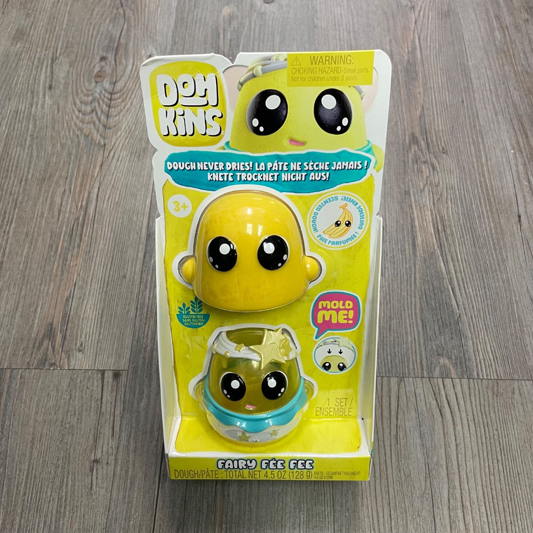 Yellow Doh Kins Fairy Fee Fee, 3Y+