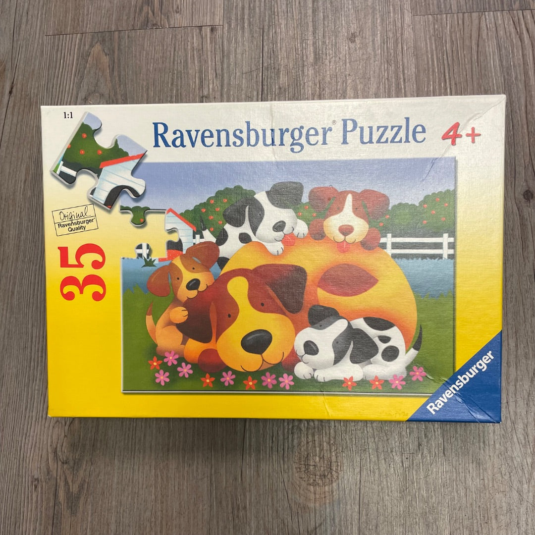 Multi Ravensburger Doggie Family Puzzle, 4Y+